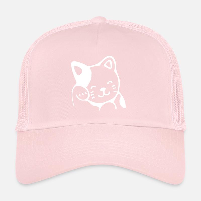 Chat mignon cadeau chat minou Casquette trucker 