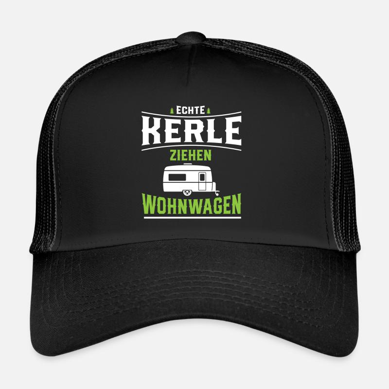 Camping Wohnwagen Kerle ziehen Geschenk Camper Trucker Cap