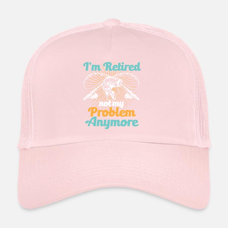 Rentner und Angeln Trucker Cap