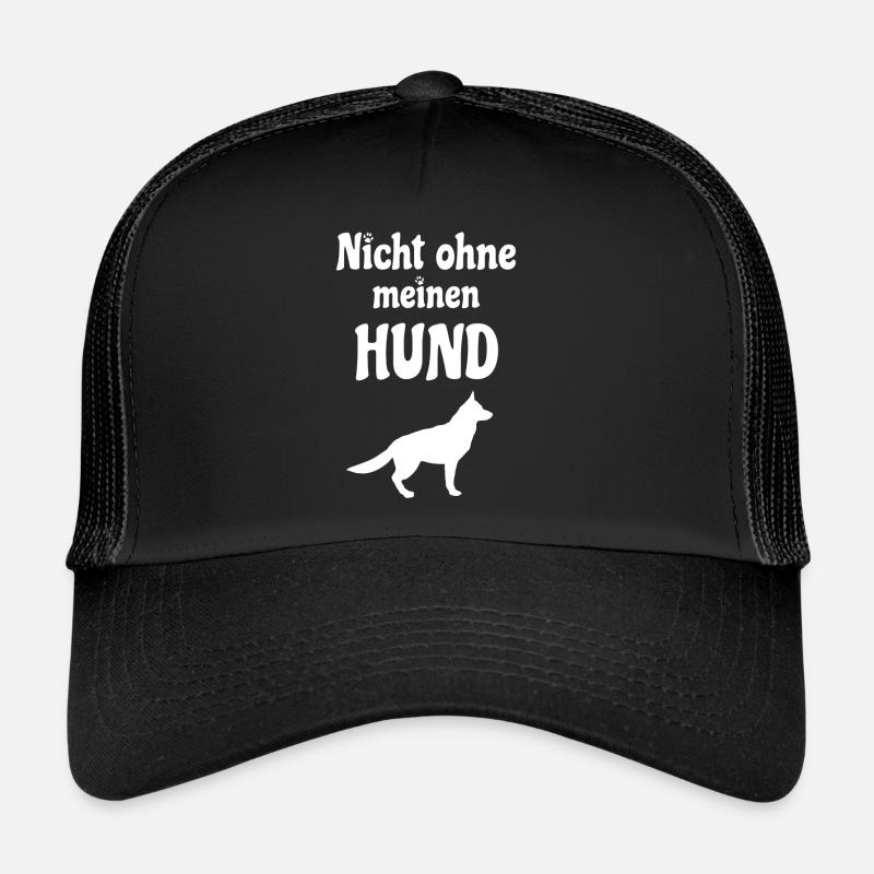 Nicht ohne meinen Hund Schäferhund Trucker Cap
