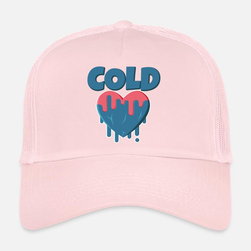 Froid coeurs glaçons Casquette trucker 