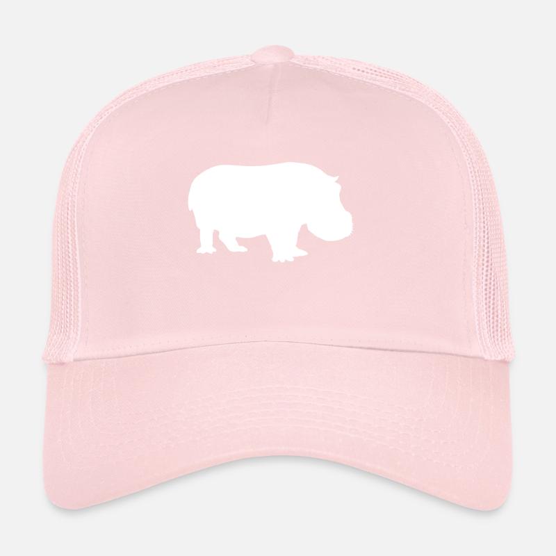 Hippo Nilpferd Flusspferd Trucker Cap