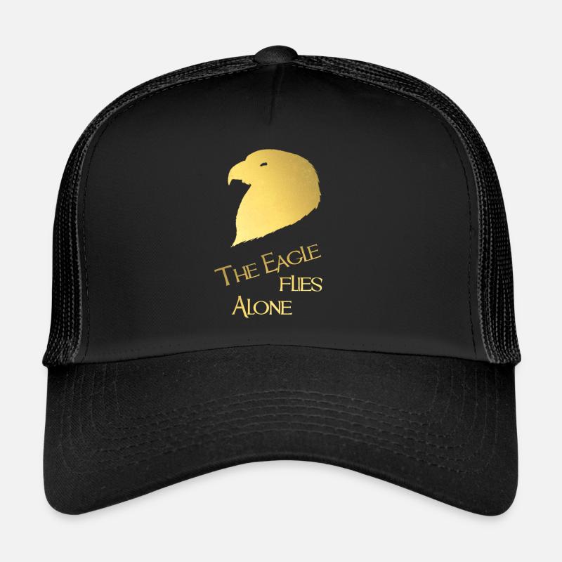 The Eagle flies Alone Trucker Cap