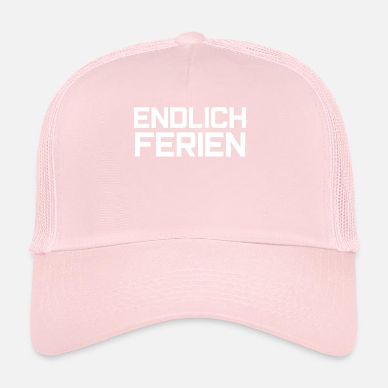 Finally vacation Trucker Cap