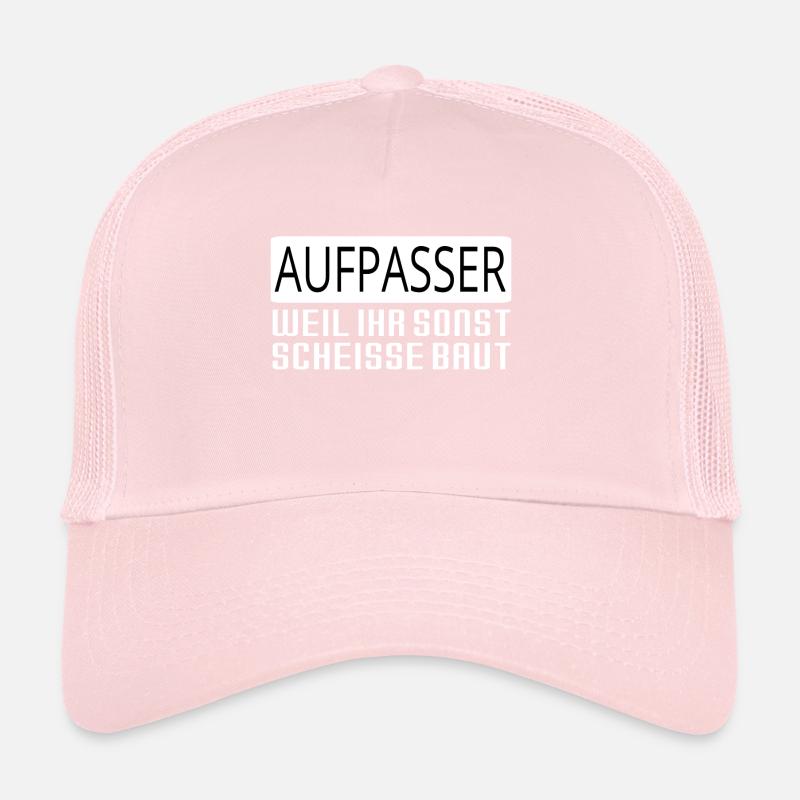 Aufpasser Security Lustig Geschenk Polizei Trucker Cap