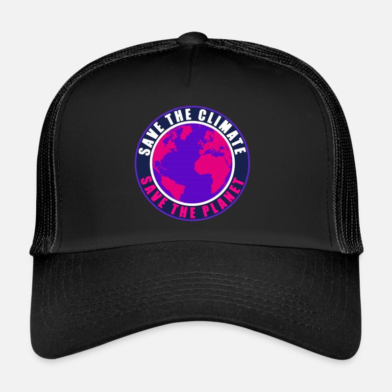 Save the Climate Save the Planet Casquette trucker 