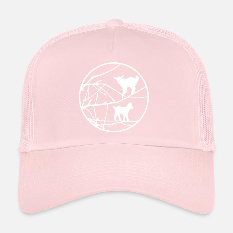 Chèvres dans l'arbre | Chèvres dans un arbre Casquette trucker 