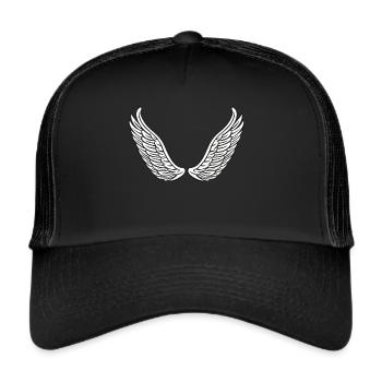 Angel Wings - Angel Wings - Trucker Cap - black/black - Front