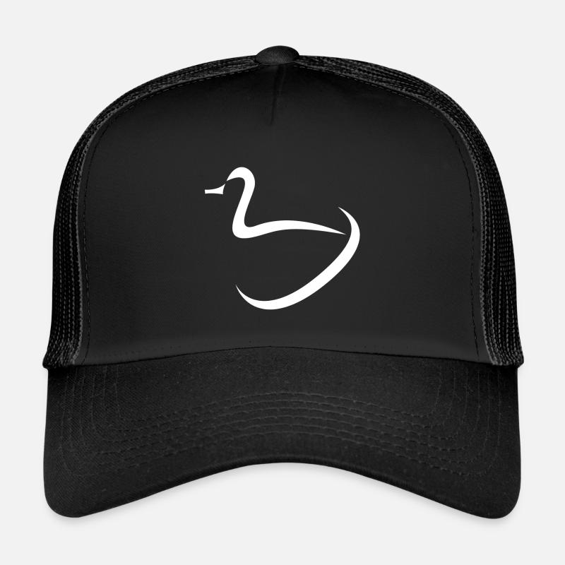 Ente - Trucker Cap - Schwarz/Schwarz