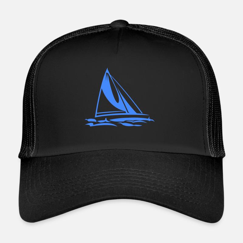 sailboat Trucker Cap