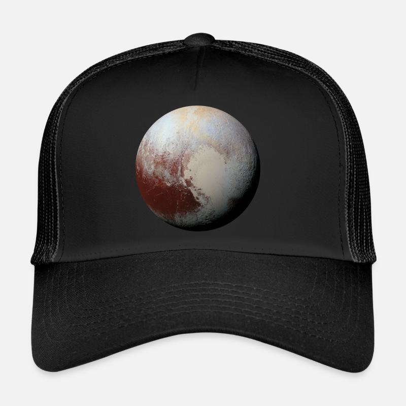Pluton - Casquette trucker  - noir/noir