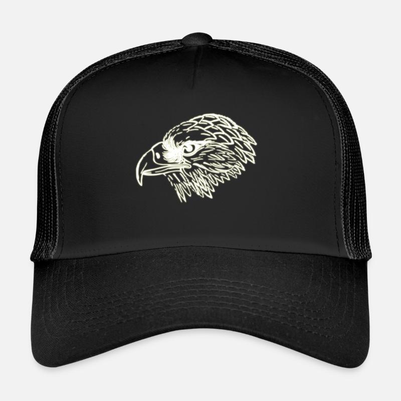 tête d'aigle Casquette trucker 