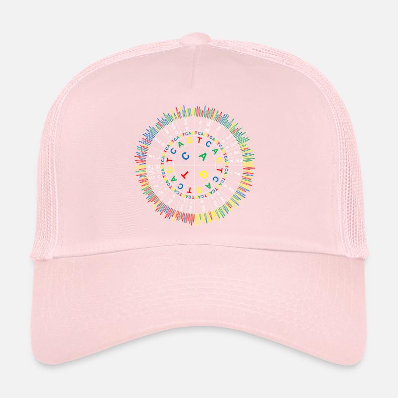 Sanger Codon Circle (fond sombre) Casquette trucker 