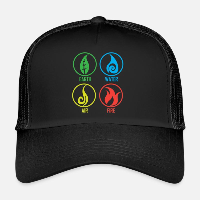 Feu air terre Casquette trucker 