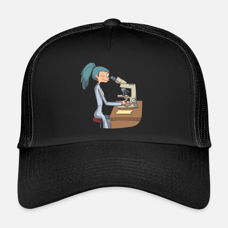 Biomedical science microscope Trucker Cap