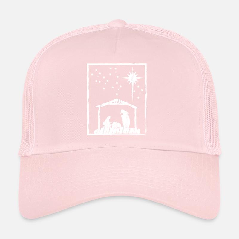 Noël chrétien Casquette trucker 