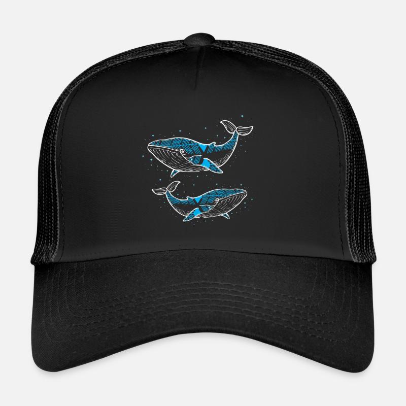 Zwei Wale Trucker Cap