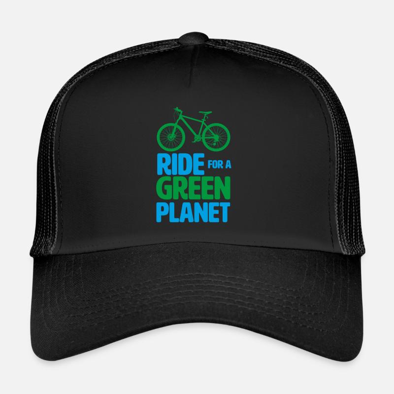 Vélo Protection de l'environnement Protection du climat Cyclisme Cyclisme Casquette trucker 