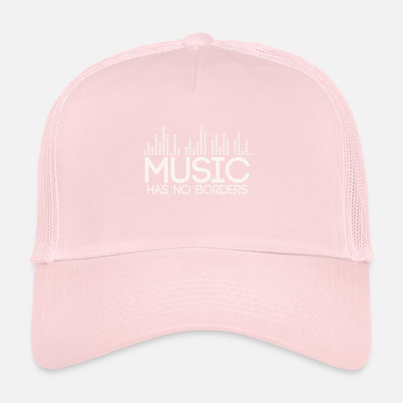 Music has no borders Trucker Cap