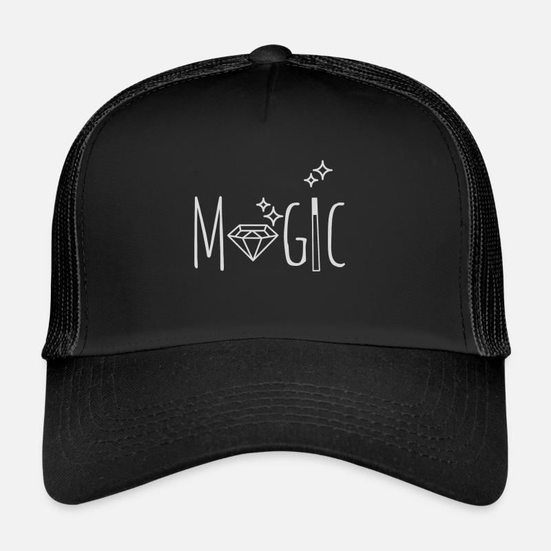 Magic - magic - spell - magician Trucker Cap