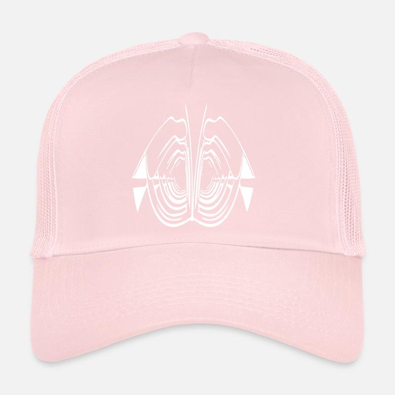 Abstract rib art Trucker Cap