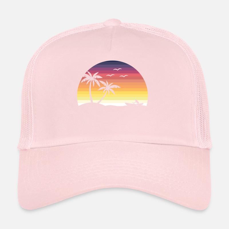 SPRING SUNSET Casquette trucker 