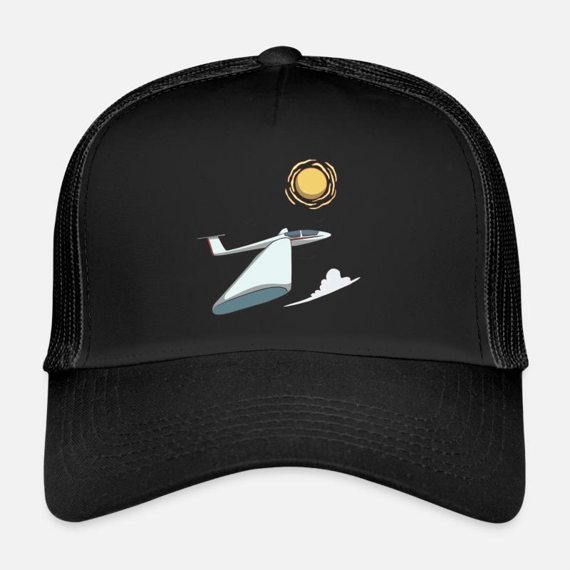 Glider in the sun Glider glider - Trucker Cap - black/black