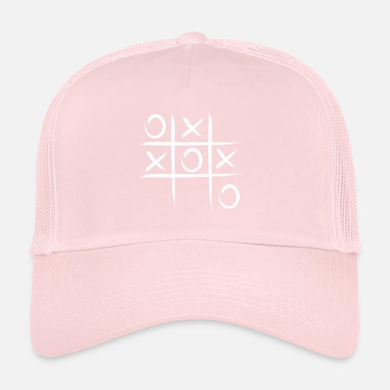 Tic tac toe Trucker Cap