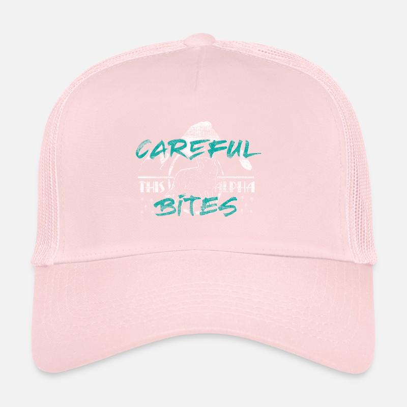 Wolf Alpha Wolf Gift Trucker Cap