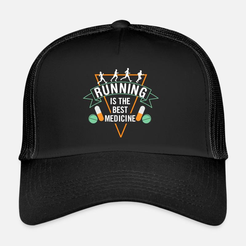 La course est le meilleur remède Casquette trucker 