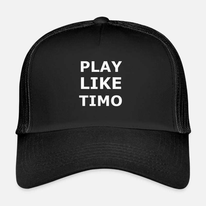 PLAY LIKE TIMO Casquette trucker 