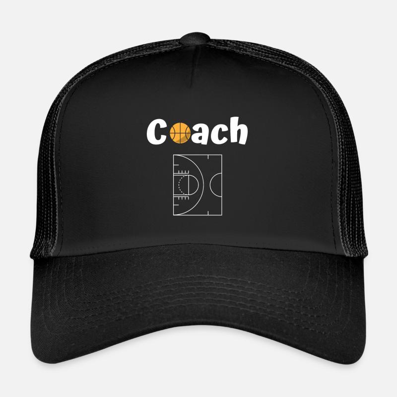 Basketball-Coach Trucker Cap