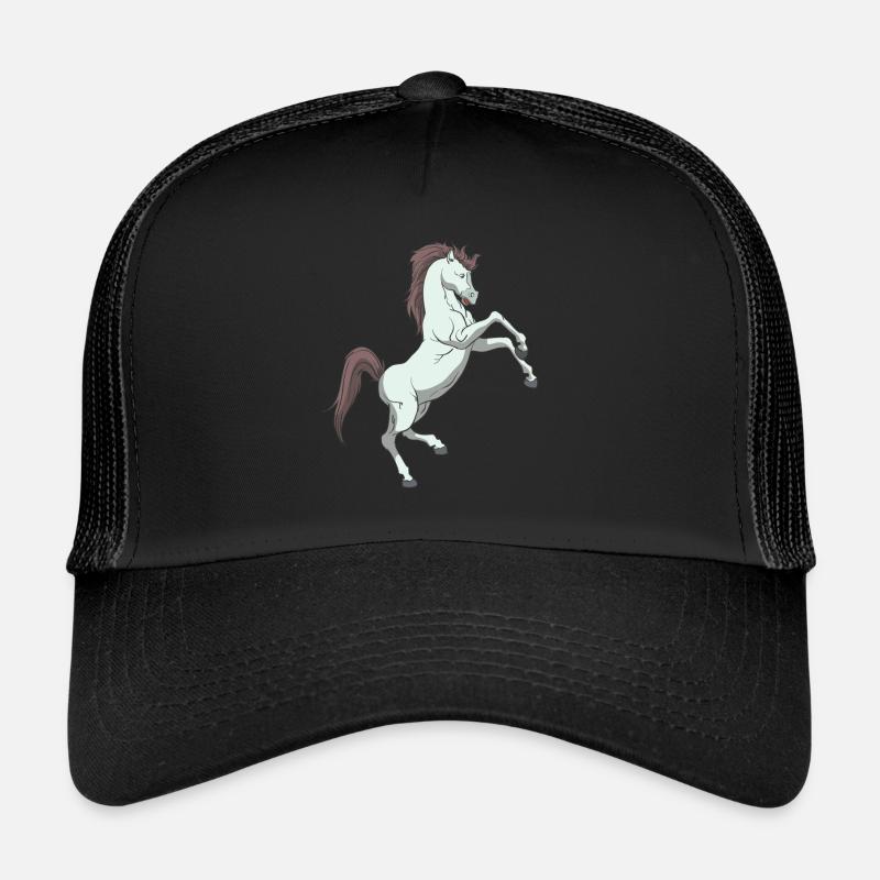 Pferd bäumt sich auf Trucker Cap