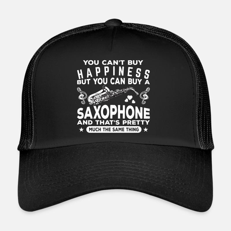 Saxophone Jazz Trucker Cap