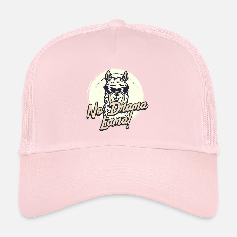 Pas de drame, lama! Casquette trucker 