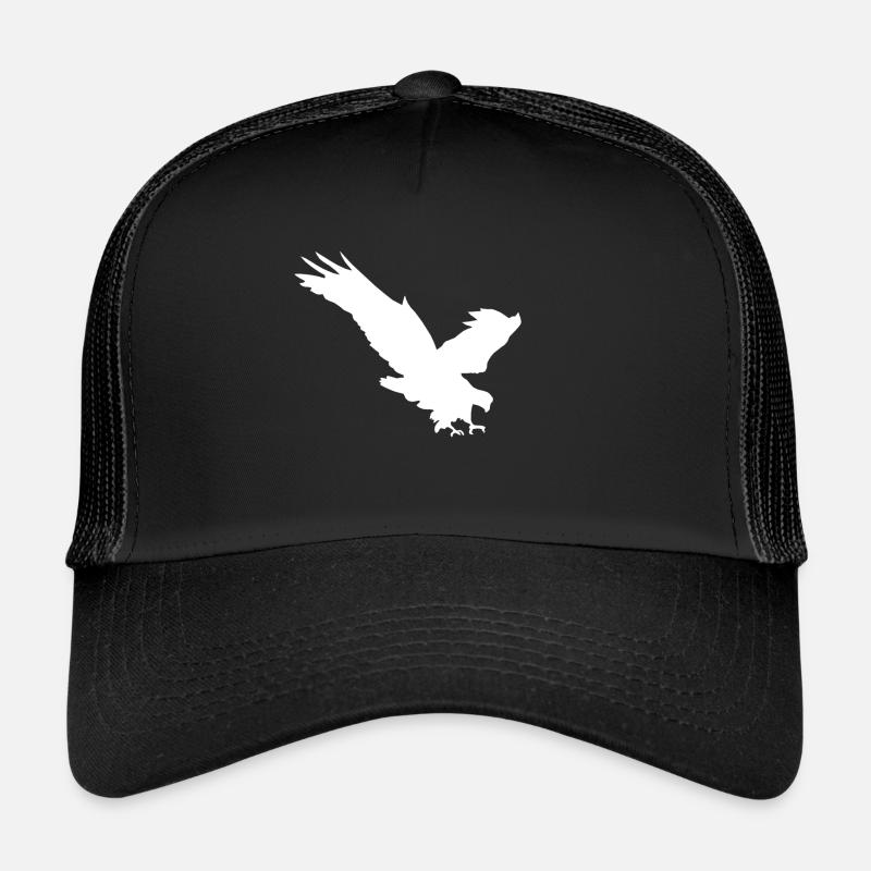 adler - Trucker Cap - Schwarz/Schwarz