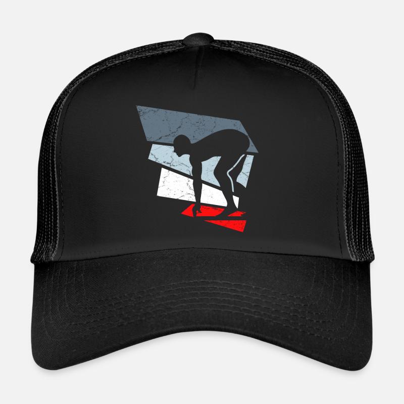 swimmers swimmers - Trucker Cap - black/black