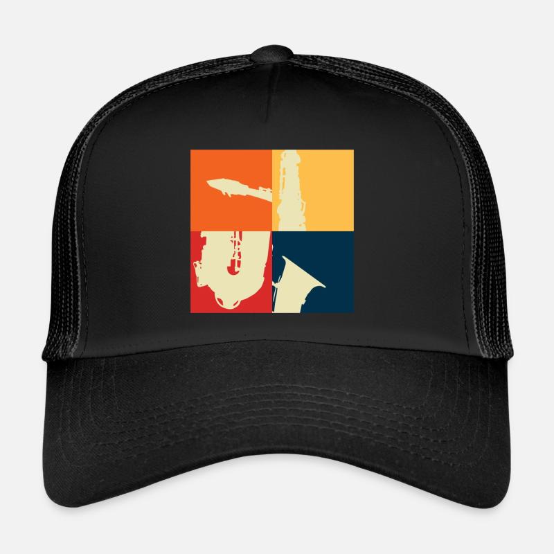 saxophone Trucker Cap