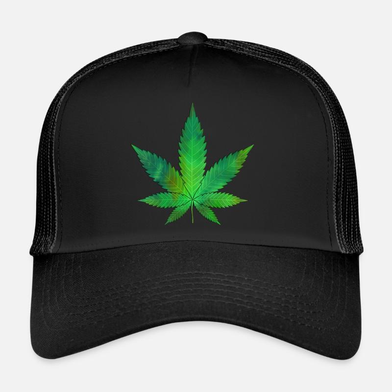 Weed Ölfarbe Trucker Cap