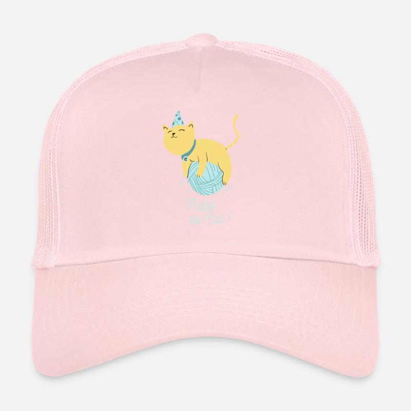 floue le chat mignon Casquette trucker 