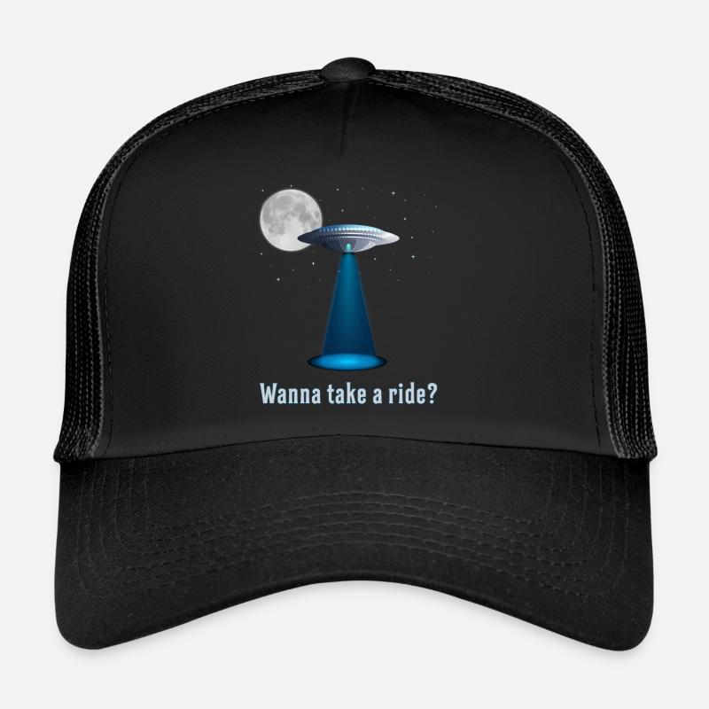 Alien Aliens Ufo Space Space Gift Idea - Trucker Cap - black/black