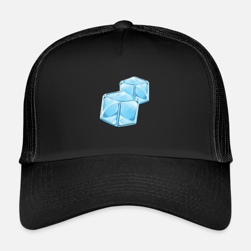 Eiswürfel Ice Cubes - Trucker Cap - Schwarz/Schwarz