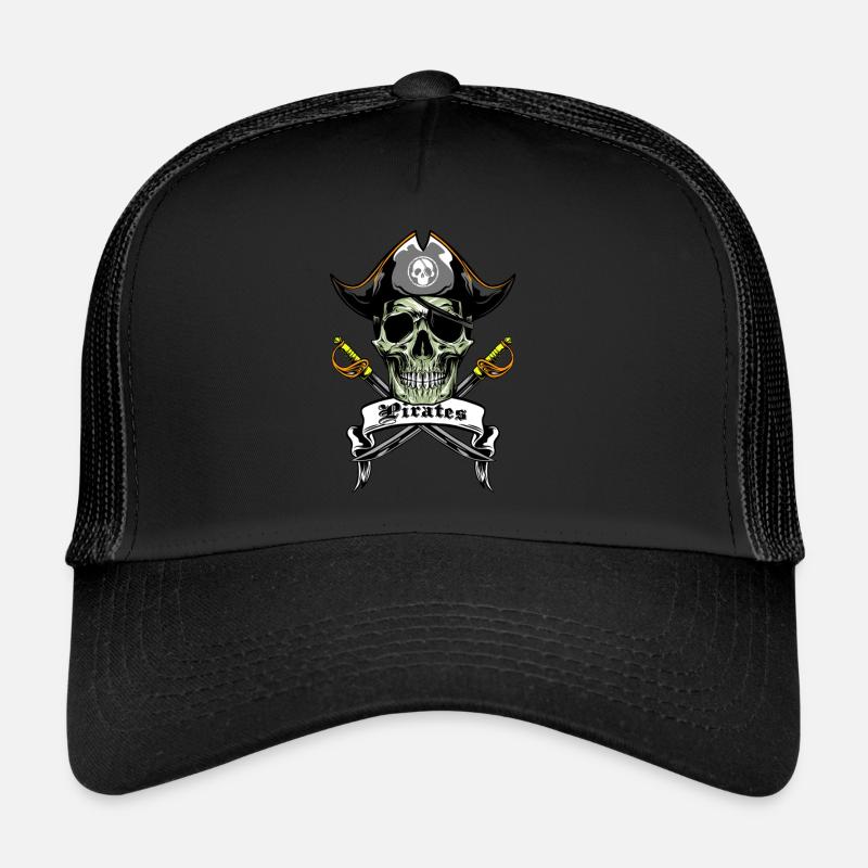 pirate Casquette trucker 