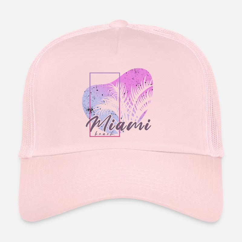 Miami Beach Trucker Cap