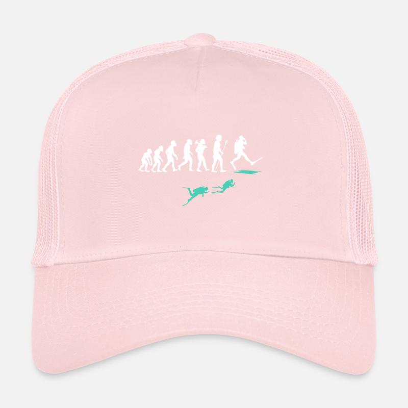 Evolution de la plongée drôle Casquette trucker 