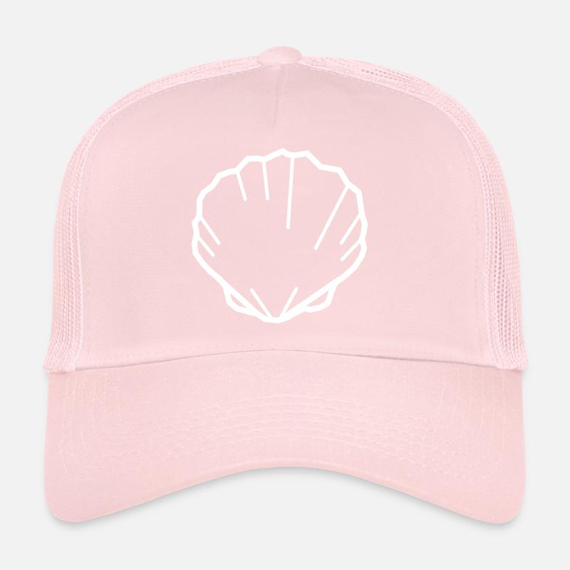 shell white Trucker Cap