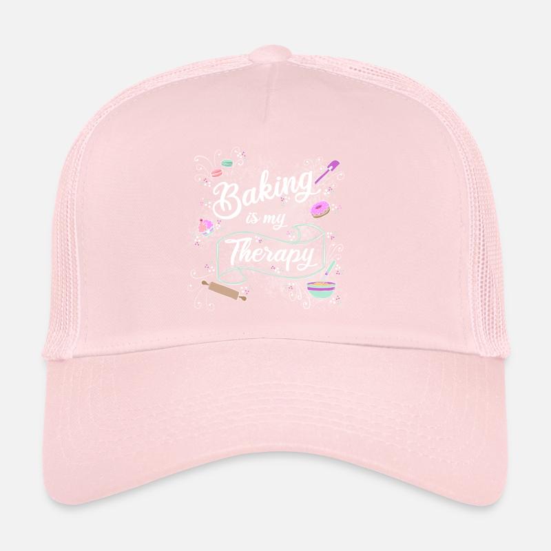La cuisson est ma thérapie Casquette trucker 
