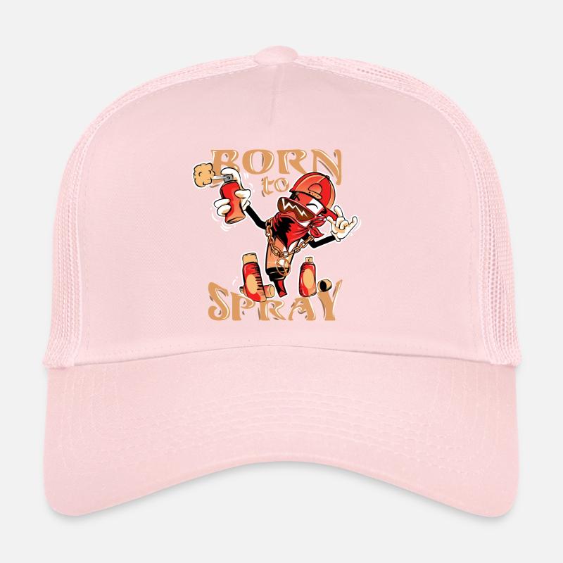 Born to Spray Graffiti Casquette trucker 
