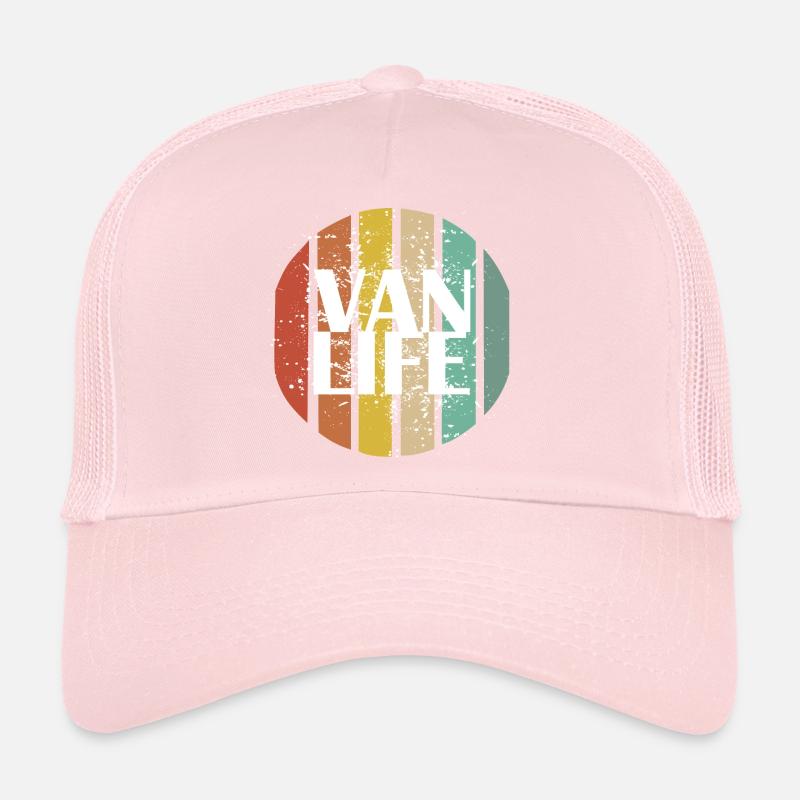 Retro Van Life Trucker Cap
