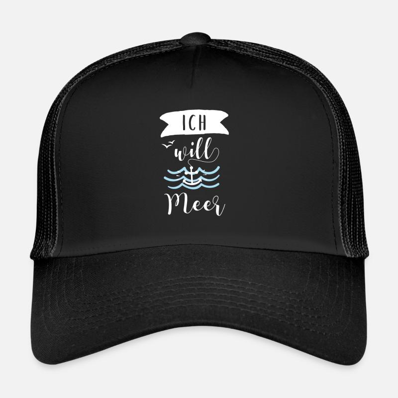 Ich will Meer Trucker Cap